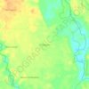 Carte topographique El Chiguaco, altitude, relief
