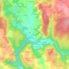 Carte topographique Ty Neve Kerlivio, altitude, relief