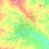 Carte topographique Lubumbashi, altitude, relief