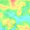 Carte topographique La Borgnerie, altitude, relief