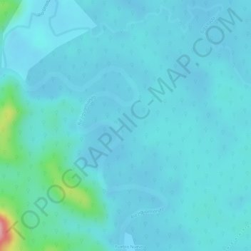 Carte topographique Yavisa, altitude, relief