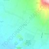 Carte topographique Jabung, altitude, relief