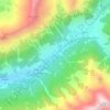 Carte topographique Schmirn, altitude, relief
