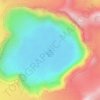 Carte topographique إيمي كوسي Emi Koussi, altitude, relief