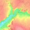 Carte topographique Visse, altitude, relief