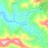 Carte topographique Manakadavu, altitude, relief
