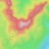 Carte topographique Vohibola, altitude, relief