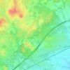 Carte topographique Les Bosquets, altitude, relief