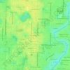 Carte topographique Armenia Terrace, altitude, relief