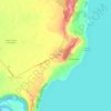 Carte topographique Puerto Nuevo Alto, altitude, relief