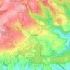 Carte topographique Hostert, altitude, relief