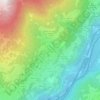 Carte topographique Schnauders - Snodres, altitude, relief