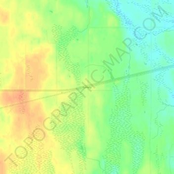 Carte topographique Rumely, altitude, relief