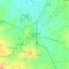 Carte topographique Dr. Ambedkar Nagar, altitude, relief