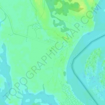 Carte topographique Teremtsi, altitude, relief