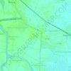 Carte topographique Melur, altitude, relief