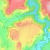 Carte topographique Chambeyrac, altitude, relief