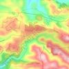 Carte topographique Tsofit, altitude, relief