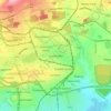 Carte topographique Germiston, altitude, relief