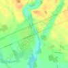 Carte topographique Thamesford, altitude, relief