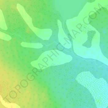 Carte topographique Martin Hills, altitude, relief