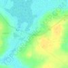 Carte topographique Boutoute, altitude, relief
