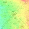 Carte topographique Nadiad, altitude, relief