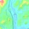 Carte topographique Schroon Falls, altitude, relief