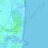 Carte topographique Canet-en-Roussillon, altitude, relief