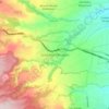 Carte topographique Santa Rita Tlahuapan, altitude, relief
