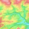 Carte topographique Graulheck, altitude, relief