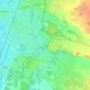Carte topographique La Bloire, altitude, relief
