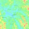 Carte topographique Anjozorobe, altitude, relief