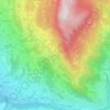 Carte topographique Sous Lachat, altitude, relief