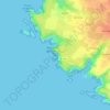 Carte topographique Aiguilles Rocheuses de Port-Coton, altitude, relief