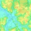 Carte topographique Safre, altitude, relief