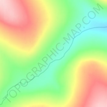 Carte topographique Pecherskiy, altitude, relief