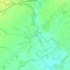 Carte topographique Francenigo, altitude, relief