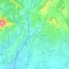Carte topographique Ceppo, altitude, relief
