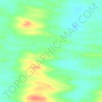 Carte topographique Nullabor Plain, altitude, relief