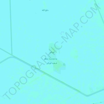 Carte topographique Al Warraq, altitude, relief