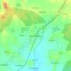 Carte topographique Arjuni Morgaon, altitude, relief