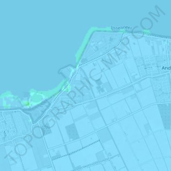 Carte topographique Munnikij, altitude, relief