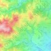 Carte topographique Le-Richoud, altitude, relief