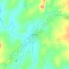 Carte topographique Betroka, altitude, relief