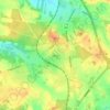 Carte topographique Give, altitude, relief
