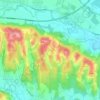 Carte topographique Reigersberg, altitude, relief