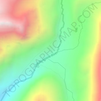 Carte topographique Khatling, altitude, relief