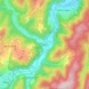 Carte topographique Liers, altitude, relief