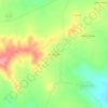 Carte topographique Bhatapur, altitude, relief